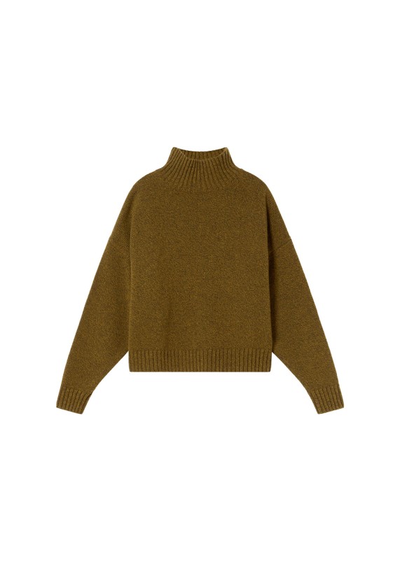 Caper Melange Idra Knitted Sweater