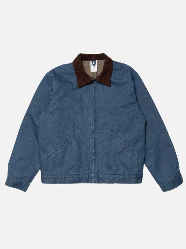 Blake Zip Jacket Canvas navy