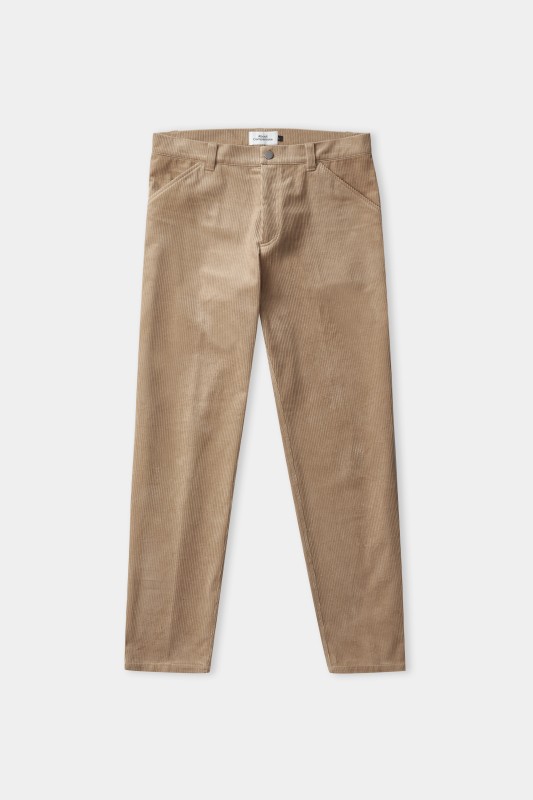 OLF Regular Trousers - Eco Courdroy Sand