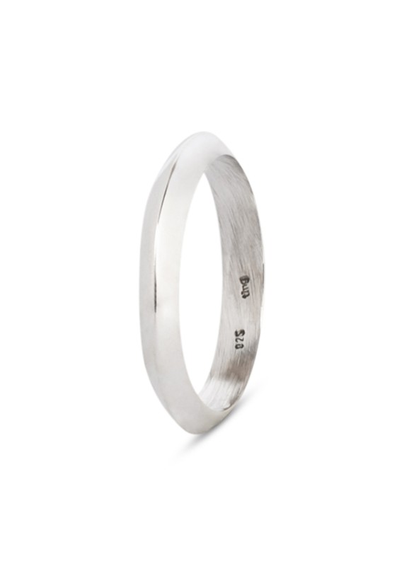 Tapered Ring, Silber