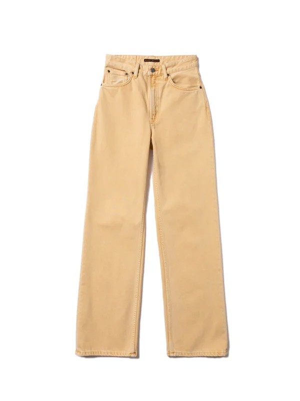 High Waist Jeans Clean Eileen - Ochre