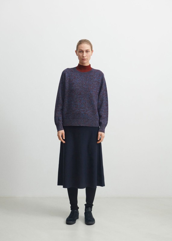 Melange Sweater, deep sky/melange