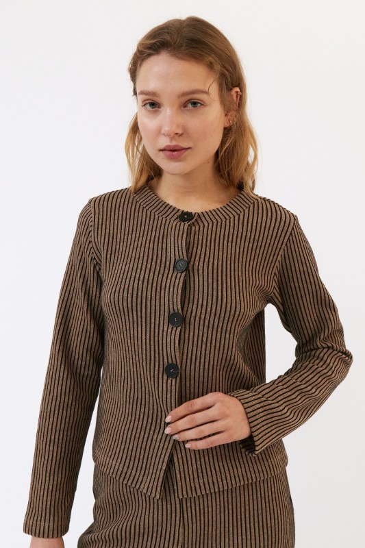 Turron Cardigan - Striped